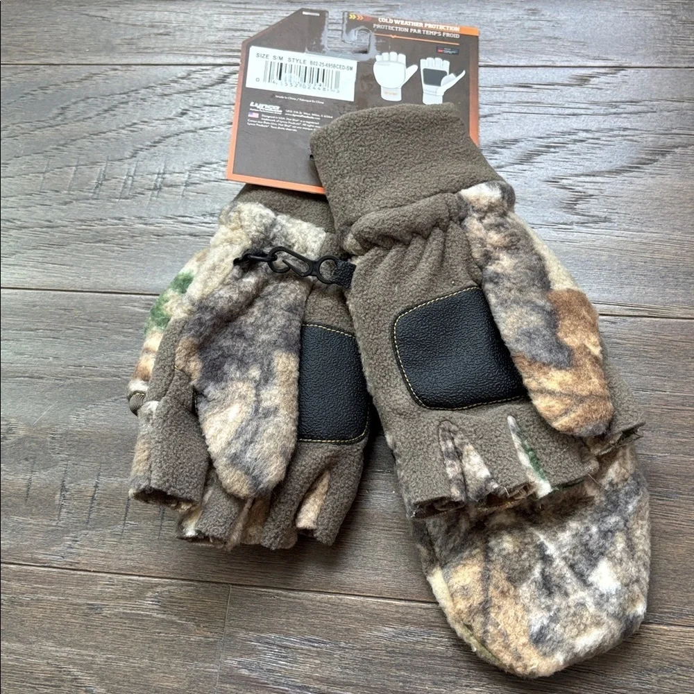Hot Shot Realtree Edge 3M Thinsulate,Heat factor 2, pop top gloves